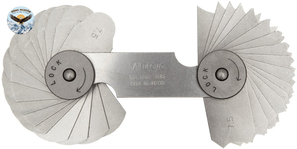 Bộ dưỡng đo bán kính MITUTOYO 186-106 (7.5-15mm)